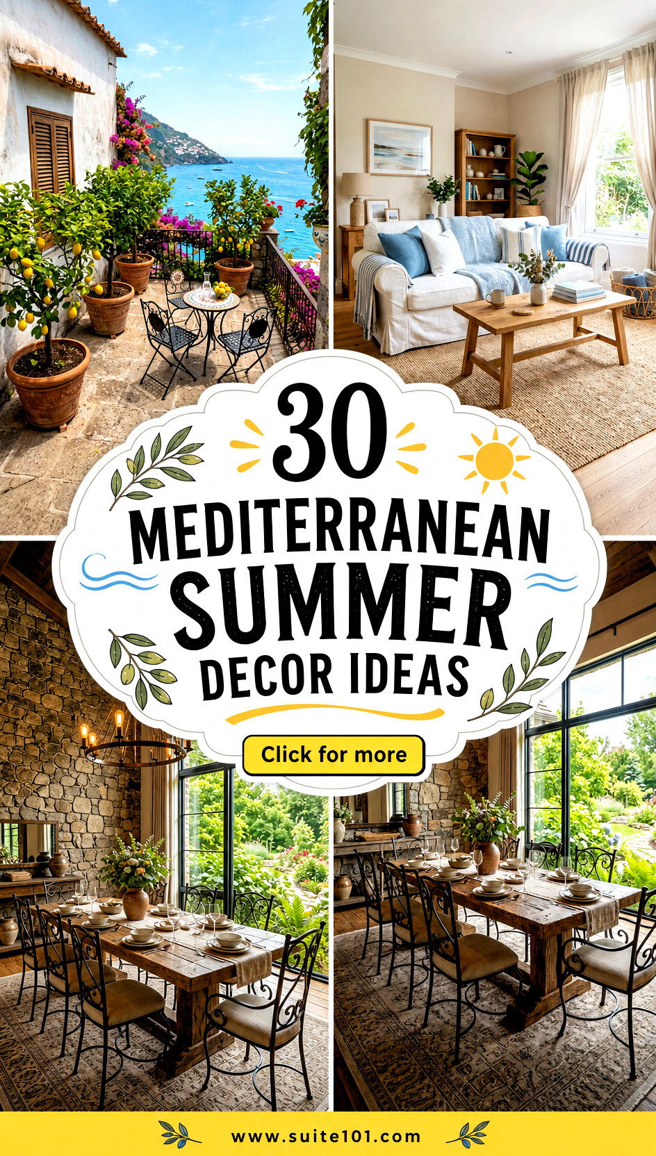 30 Mediterranean Summer Decor Ideas for Breezy Outdoor Living - 30 Mediterranean Summer Decor Ideas for Breezy Outdoor Living