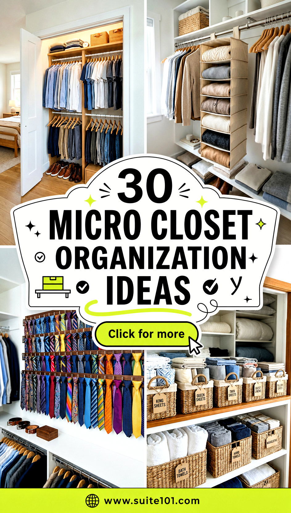 30 Micro Closet Organization Ideas for Big Storage in Tight Areas - 30 Micro Closet Organization Ideas for Big Storage in Tight Areas