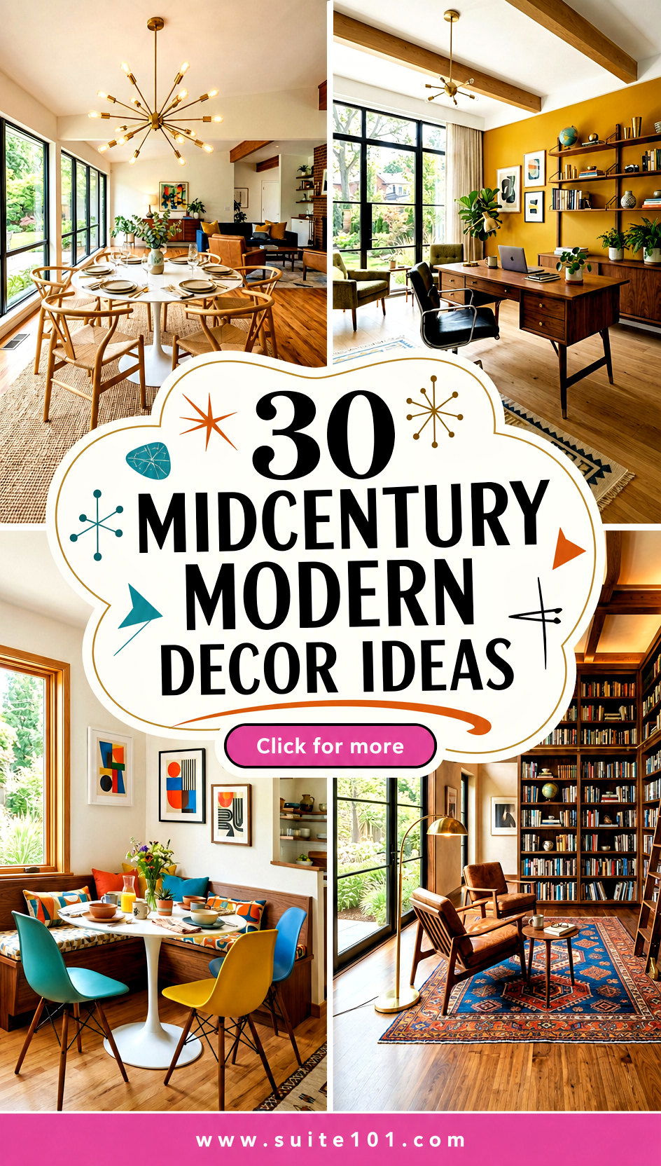 30 Midcentury Modern Decor Ideas for Warm Timeless Home Style - 30 Midcentury Modern Decor Ideas for Warm, Timeless Home Style