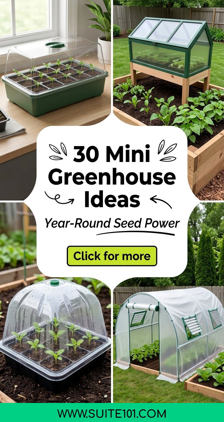 30 Mini Greenhouse Ideas for Year-Round Seed Starting Success - 30 Mini Greenhouse Ideas for Year-Round Seed Starting Success
