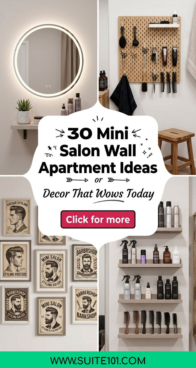 30 Mini Salon Wall Apartment Ideas Decor That Wows Today - 30 Mini Salon Wall Apartment Ideas: Decor That Wows Today