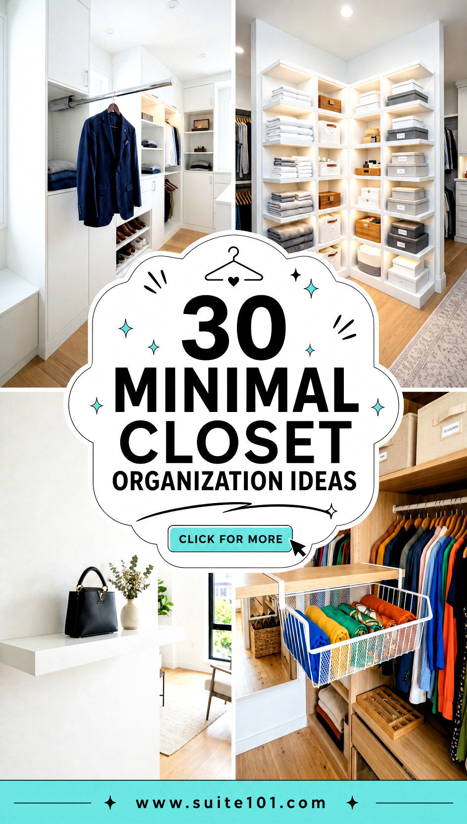 30 Minimal Closet Organization Ideas to Store More Stress Less - 30 Minimal Closet Organization Ideas to Store More, Stress Less