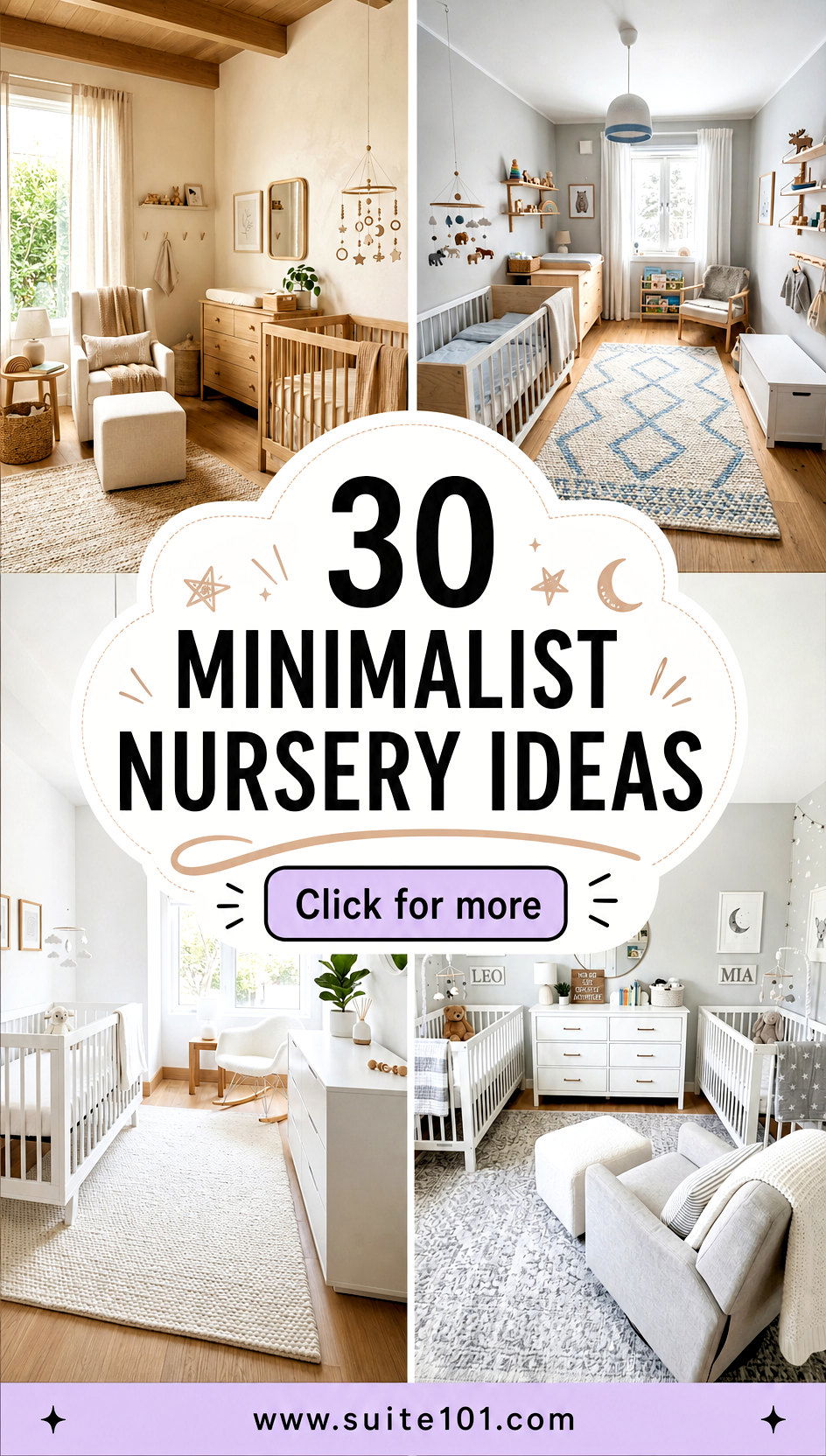 30 Minimalist Nursery Ideas for a Serene Start and Smart Storage - 30 Minimalist Nursery Ideas for a Serene Start and Smart Storage