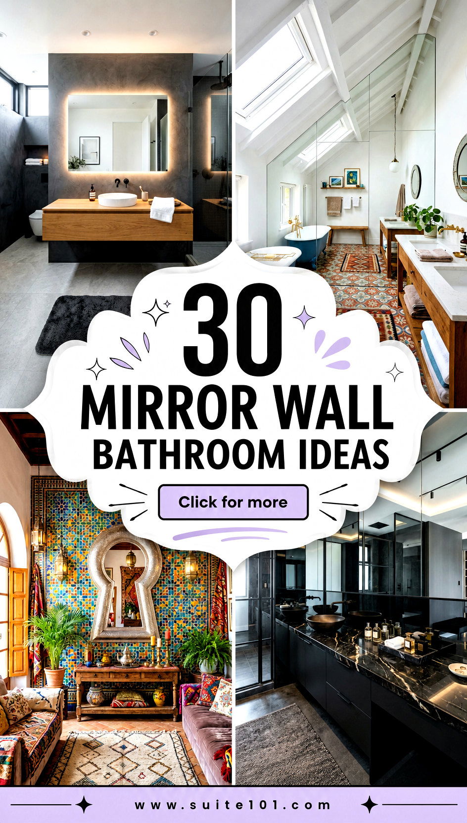 30 Mirror Wall Bathroom Ideas That Make Every Space Feel Bigger - 30 Mirror Wall Bathroom Ideas That Make Every Space Feel Bigger