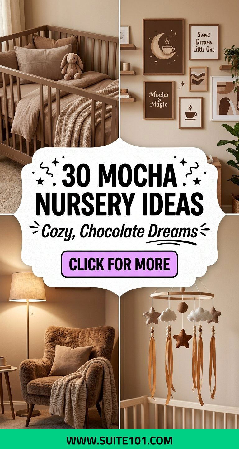 30 Mocha Nursery Ideas for Cozy Chocolate-Inspired Baby Spaces - 30 Mocha Nursery Ideas for Cozy, Chocolate-Inspired Baby Spaces