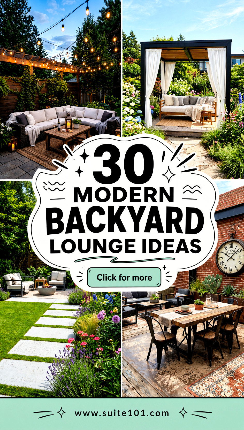 30 Modern Backyard Lounge Ideas for Ultimate Outdoor Relaxation - 30 Modern Backyard Lounge Ideas for Ultimate Outdoor Relaxation