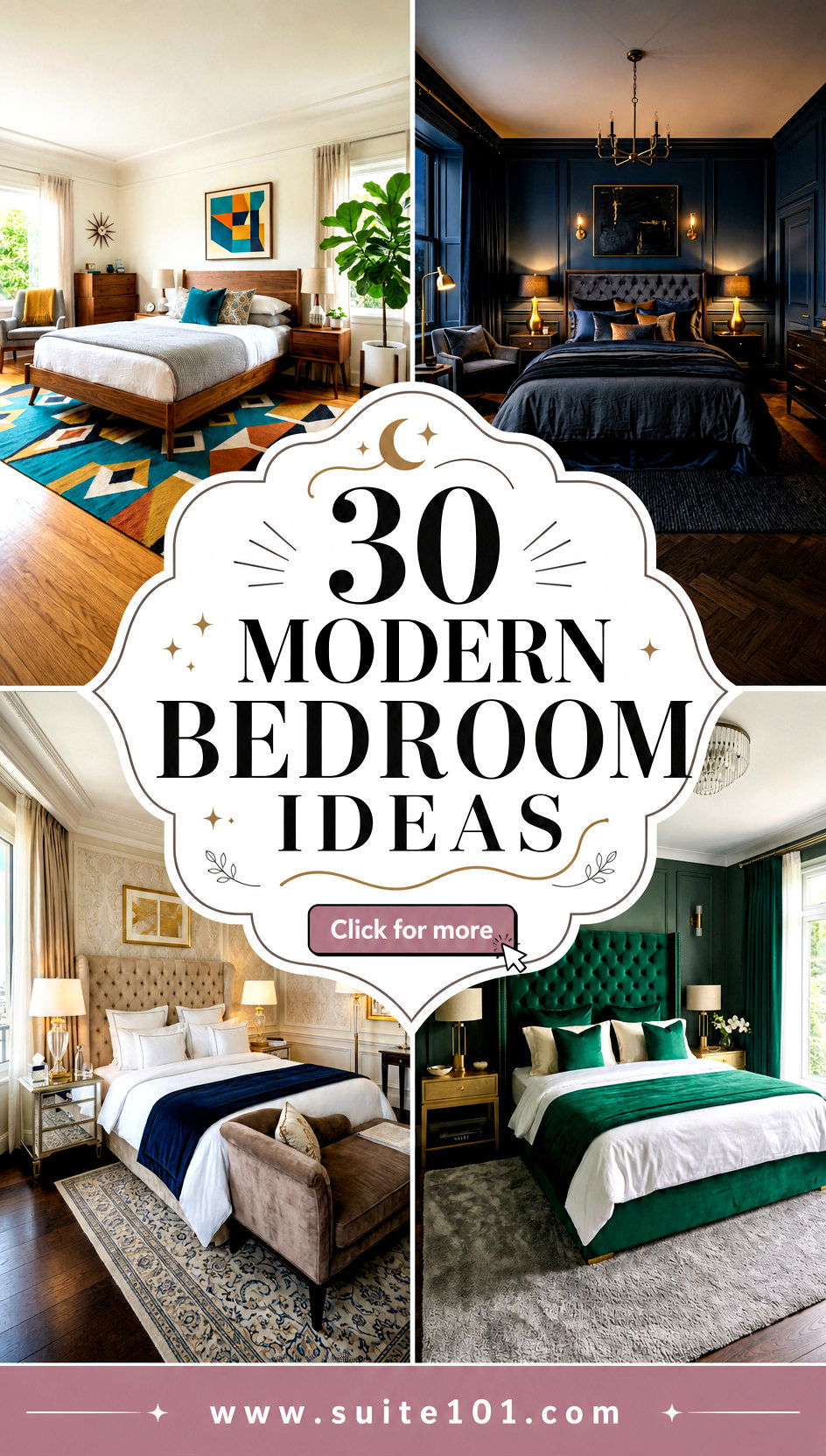 30 Modern Bedroom Ideas That Feel Luxe Calm and Personal - 30 Modern Bedroom Ideas That Feel Luxe, Calm, and Personal