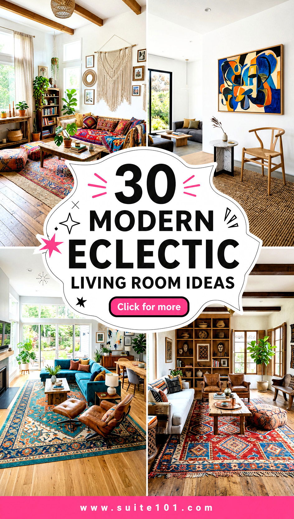 30 Modern Eclectic Living Room Ideas for Bold Beautiful Comfort - 30 Modern Eclectic Living Room Ideas for Bold, Beautiful Comfort