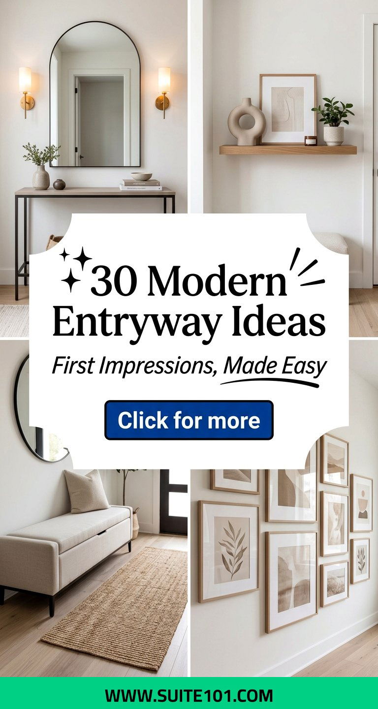 30 Modern Entryway Ideas to Make First Impressions Instant - 30 Modern Entryway Ideas to Make First Impressions Instant