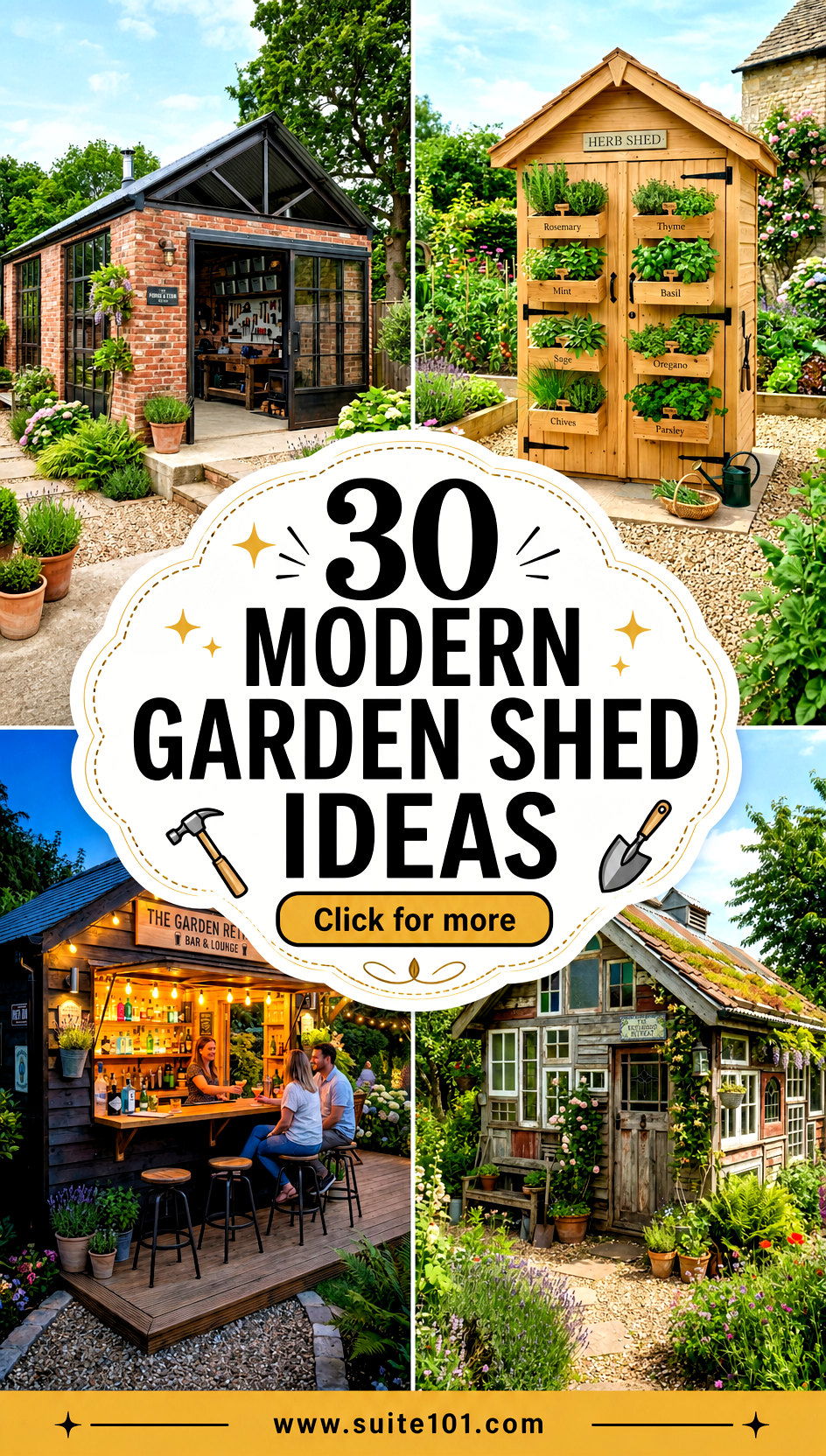 30 Modern Garden Shed Ideas for Organized Backyard Storage - 30 Modern Garden Shed Ideas for Organized Backyard Storage