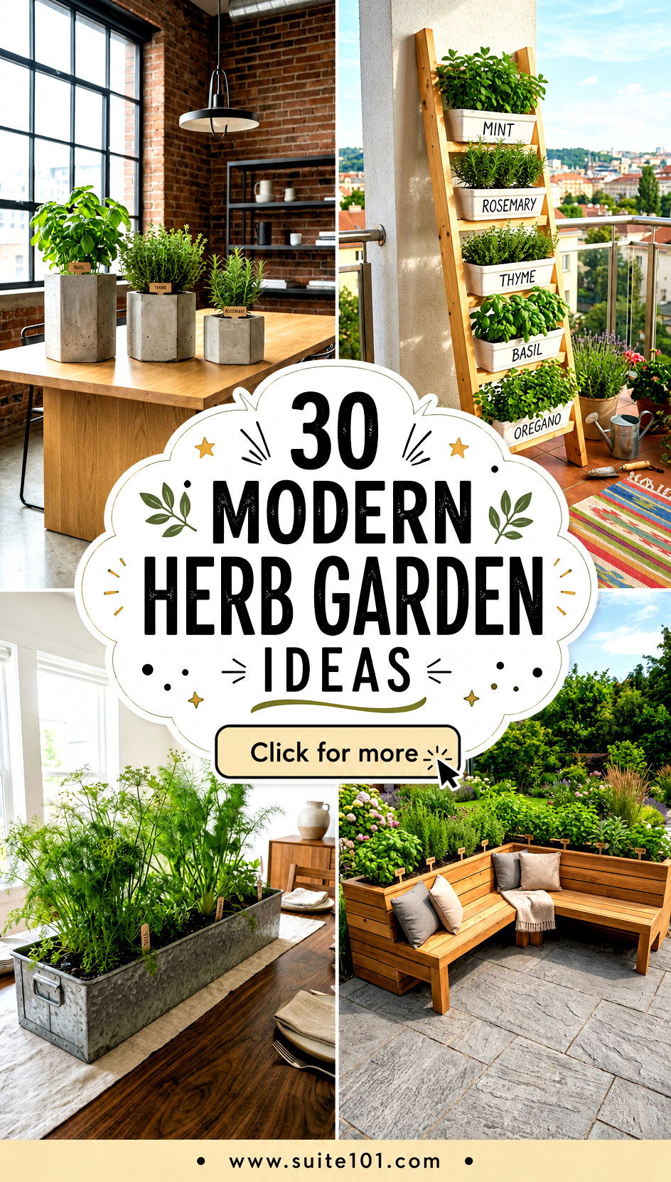 30 Modern Herb Garden Ideas for Fresh Flavor at Home Today - 30 Modern Herb Garden Ideas for Fresh Flavor at Home Today