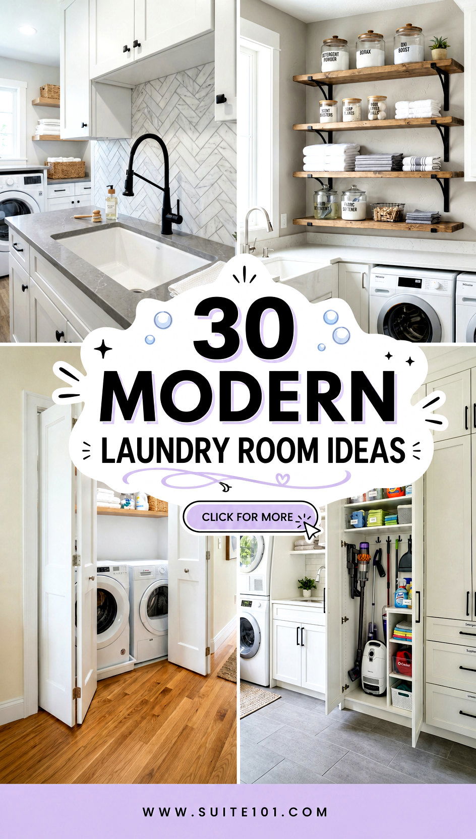 30 Modern Laundry Room Ideas to Make Sorting a Breeze Now - 30 Modern Laundry Room Ideas to Make Sorting a Breeze Now