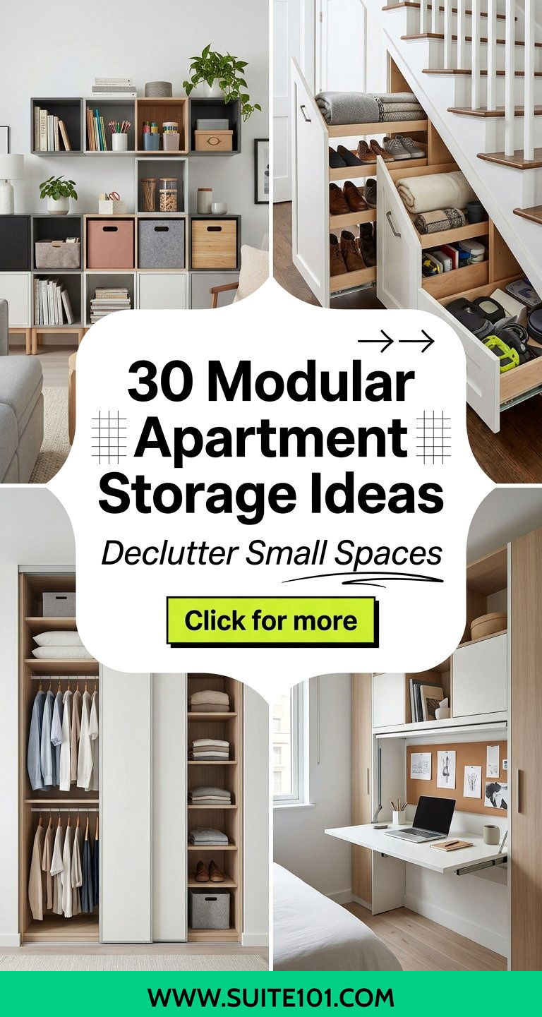 30 Modular Apartment Storage Ideas to Declutter Small Spaces - 30 Modular Apartment Storage Ideas to Declutter Small Spaces