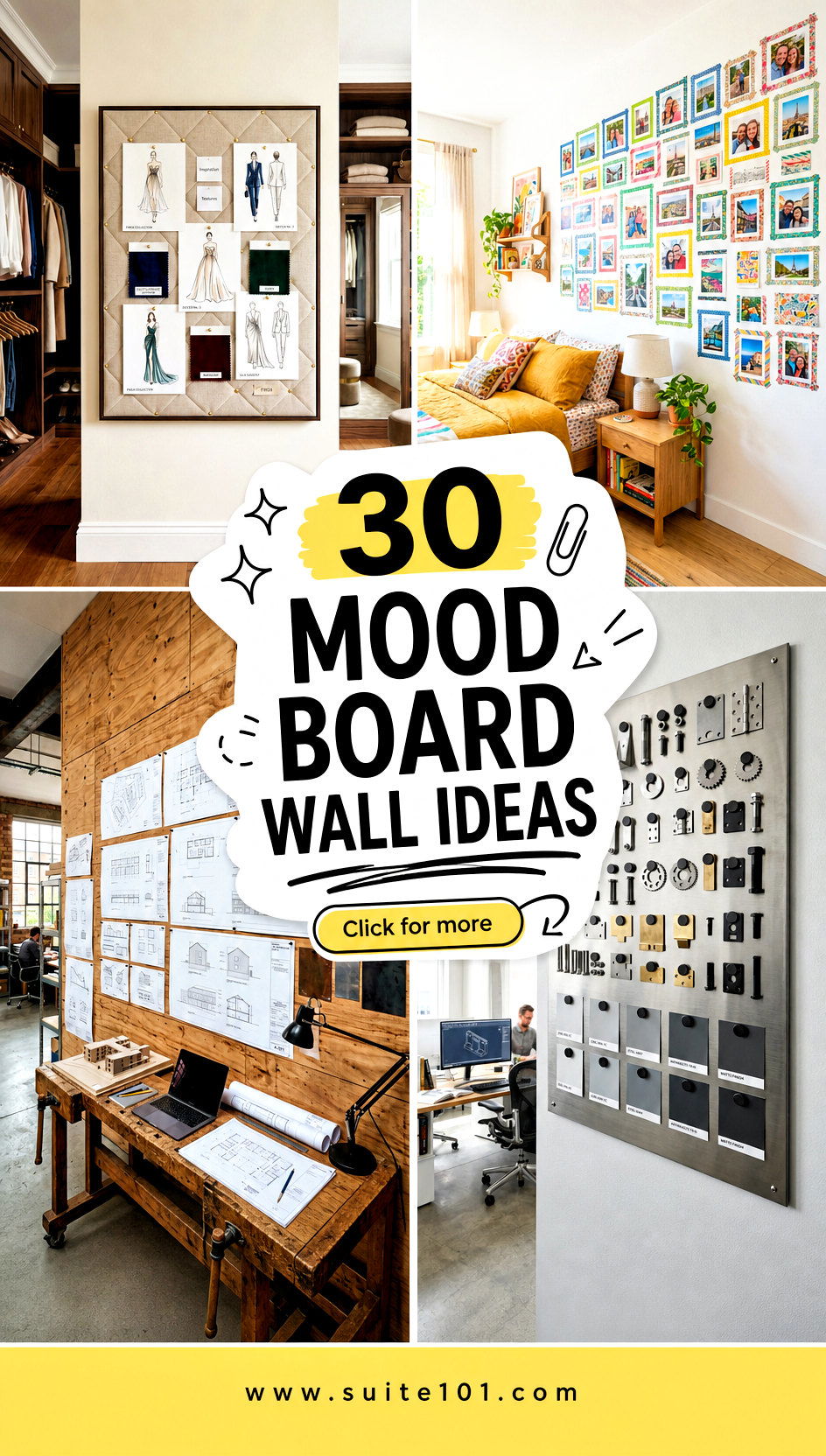30 Mood Board Wall Ideas to Curate a Home Gallery That Inspires - 30 Mood Board Wall Ideas to Curate a Home Gallery That Inspires