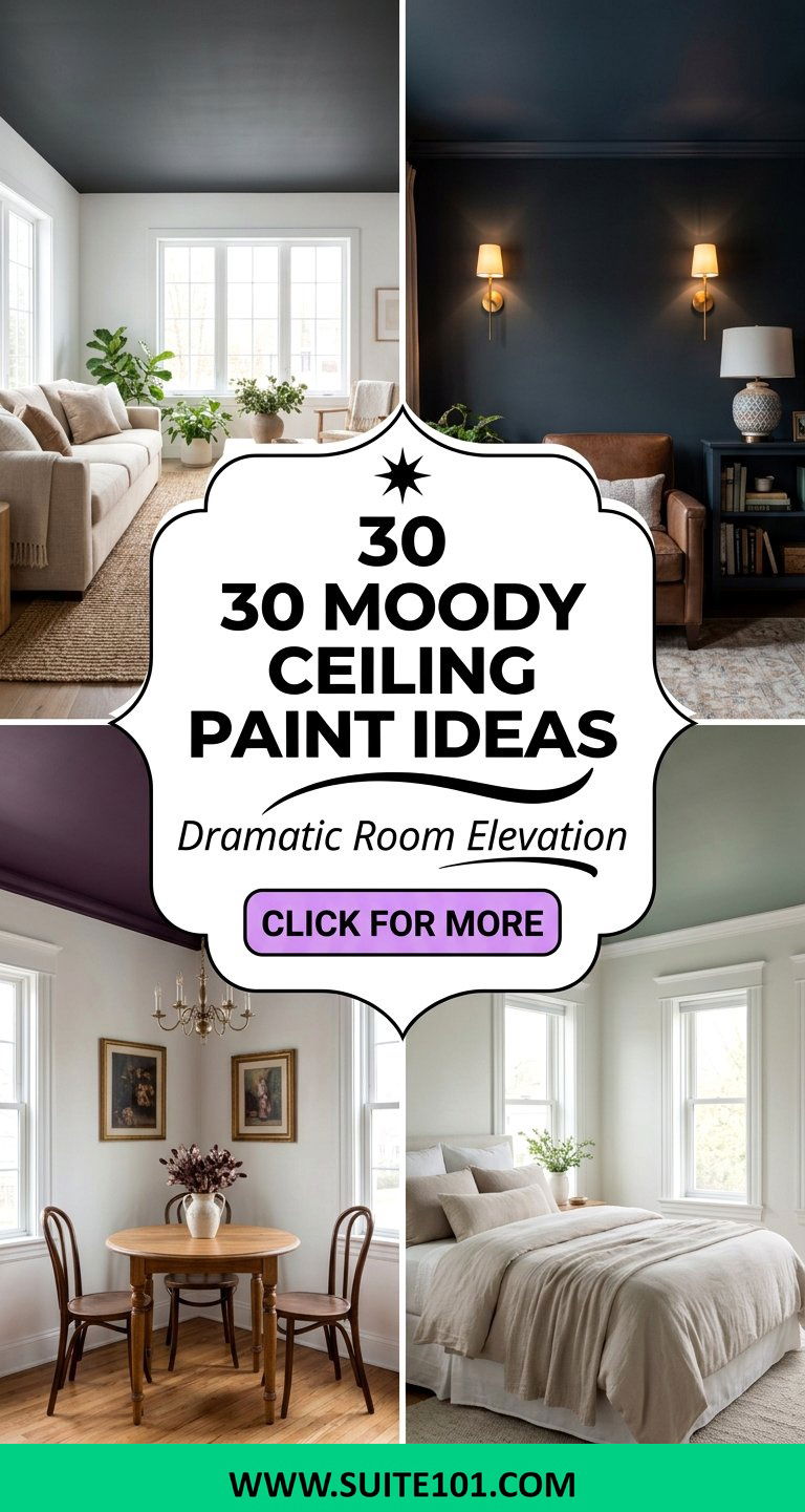 30 Moody Ceiling Paint Ideas to Elevate Any Room Dramatically - 30 Moody Ceiling Paint Ideas to Elevate Any Room Dramatically