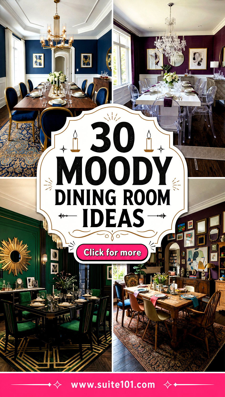 30 Moody Dining Room Ideas for Dramatic Cozy Gatherings - 30 Moody Dining Room Ideas for Dramatic, Cozy Gatherings