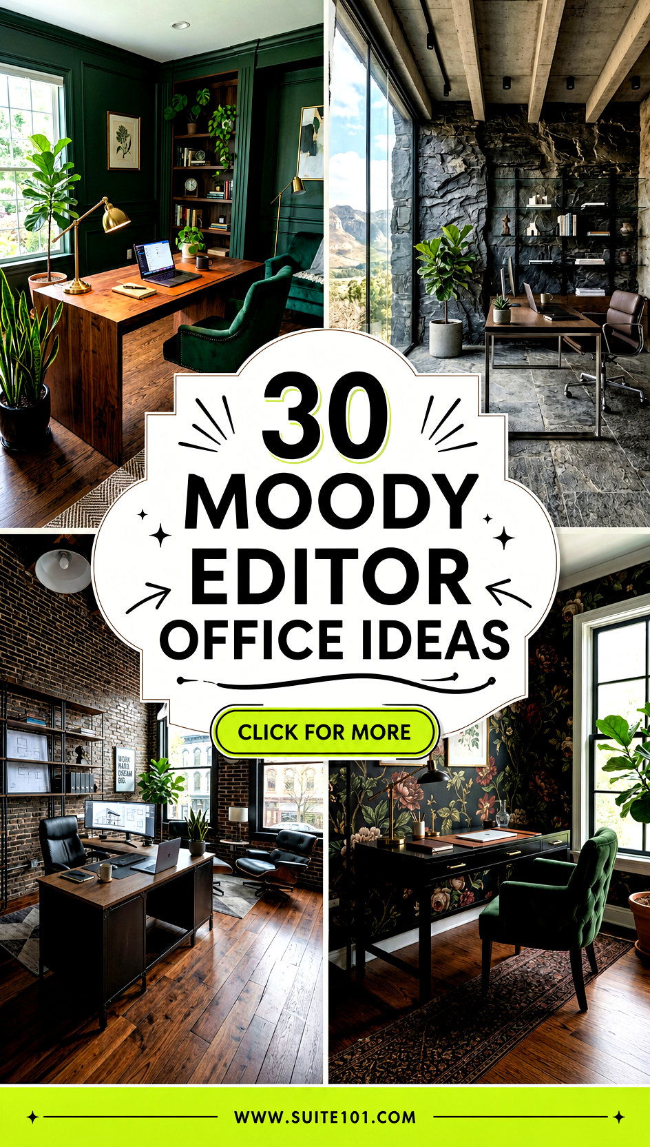 30 Moody Editor Office Ideas for Focus Style and Night Vibes - 30 Moody Editor Office Ideas for Focus, Style, and Night Vibes
