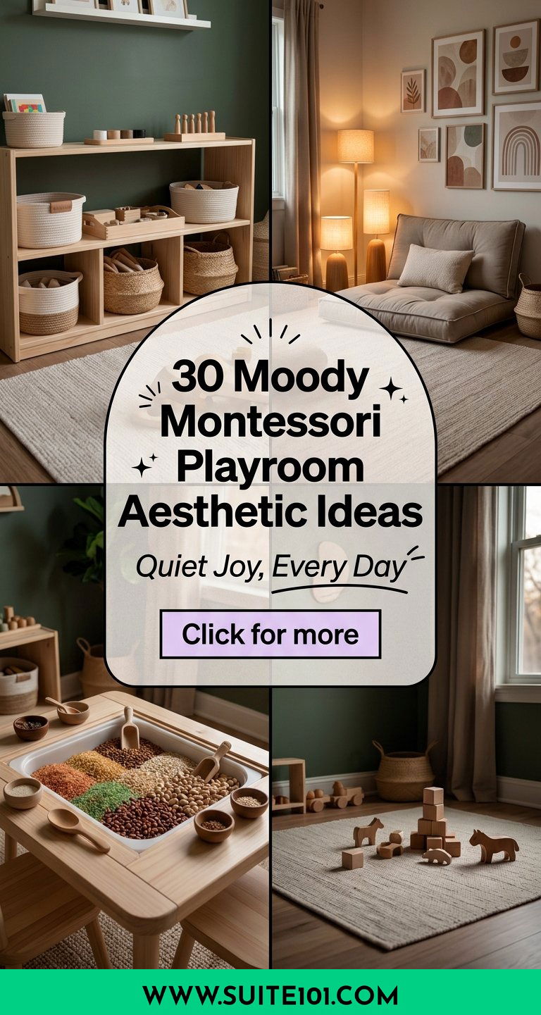 30 Moody Montessori Playroom Aesthetic Ideas to Inspire Calm - 30 Moody Montessori Playroom Aesthetic Ideas to Inspire Calm