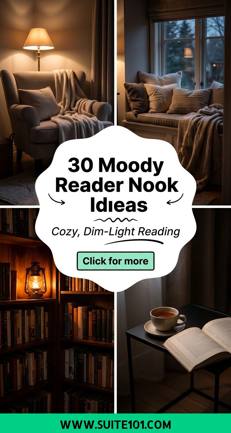 30 Moody Reader Nook Ideas for Cozy Dim-Light Reading - 30 Moody Reader Nook Ideas for Cozy, Dim-Light Reading
