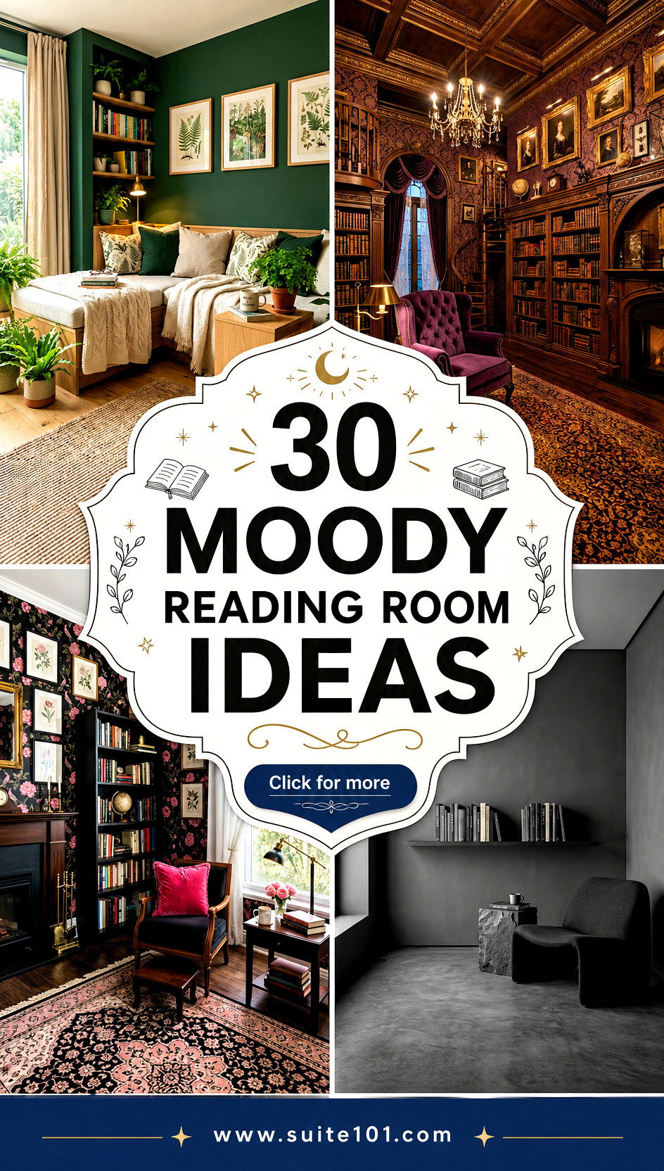 30 Moody Reading Room Ideas for Cozy Nights Cool Bookish Vibes - 30 Moody Reading Room Ideas for Cozy Nights, Cool Bookish Vibes