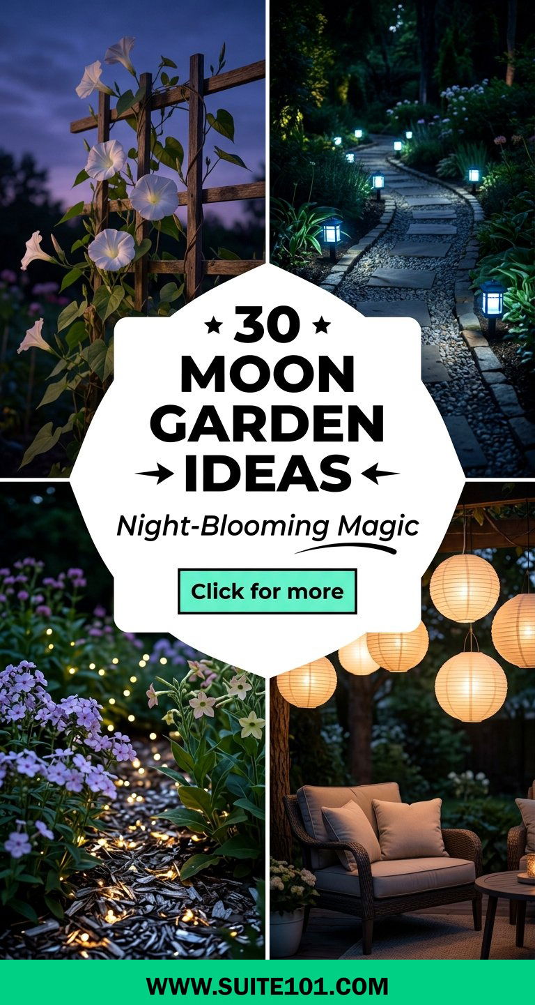 30 Moon Garden Ideas to Create a Night-Blooming Magical Escape - 30 Moon Garden Ideas to Create a Night-Blooming Magical Escape