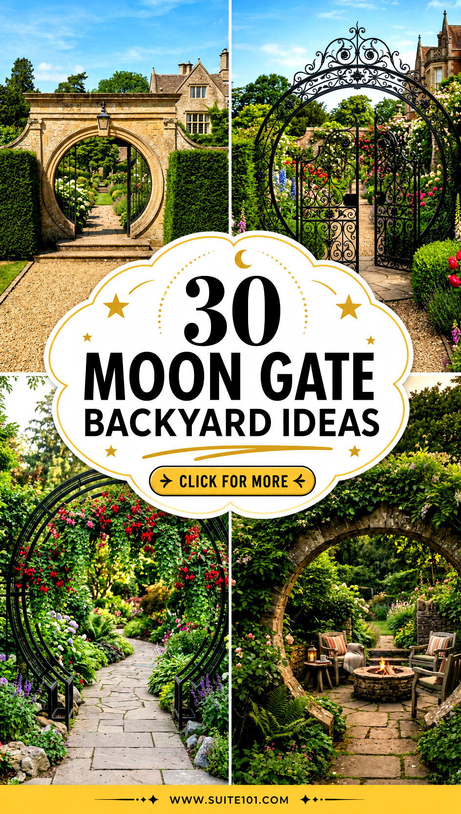 30 Moon Gate Backyard Ideas Curb Appeal With a Storybook Look - 30 Moon Gate Backyard Ideas: Curb Appeal With a Storybook Look