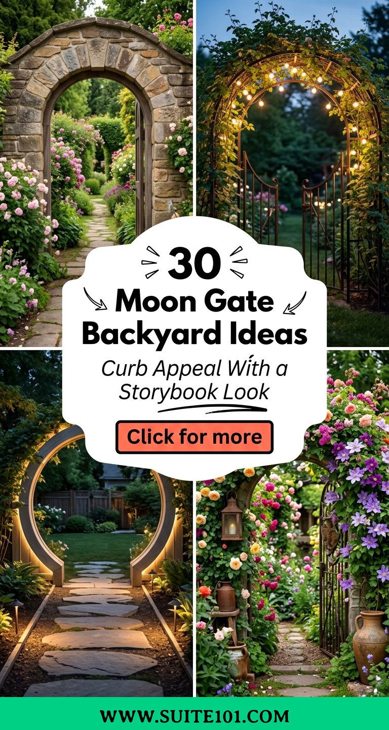 30 Moon Gate Backyard Ideas Curb Appeal With a Storybook Look - 30 Moon Gate Backyard Ideas: Curb Appeal With a Storybook Look
