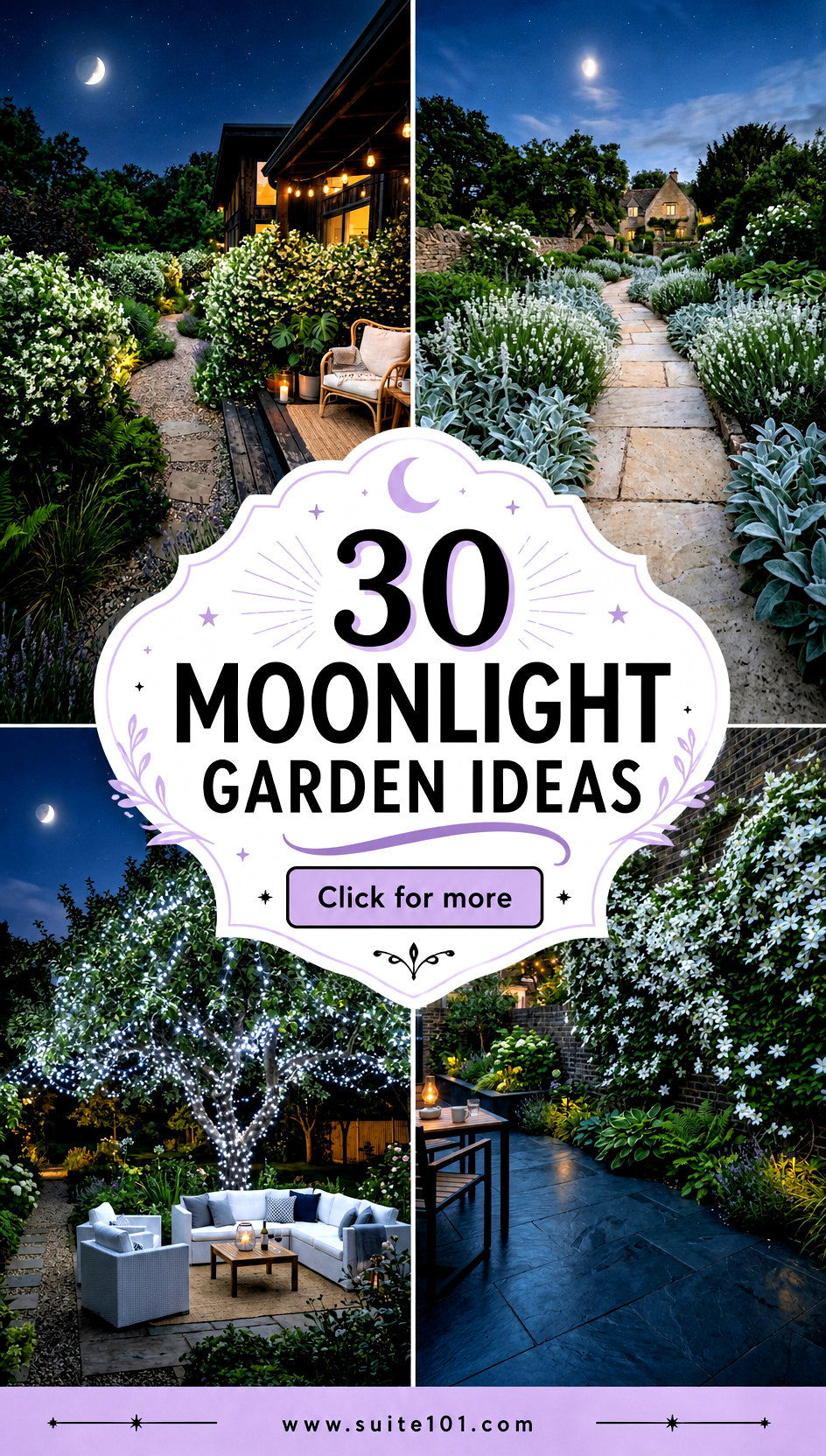 30 Moonlight Garden Ideas Soft Glow Landscaping for Calm Nights - 30 Moonlight Garden Ideas: Soft Glow Landscaping for Calm Nights