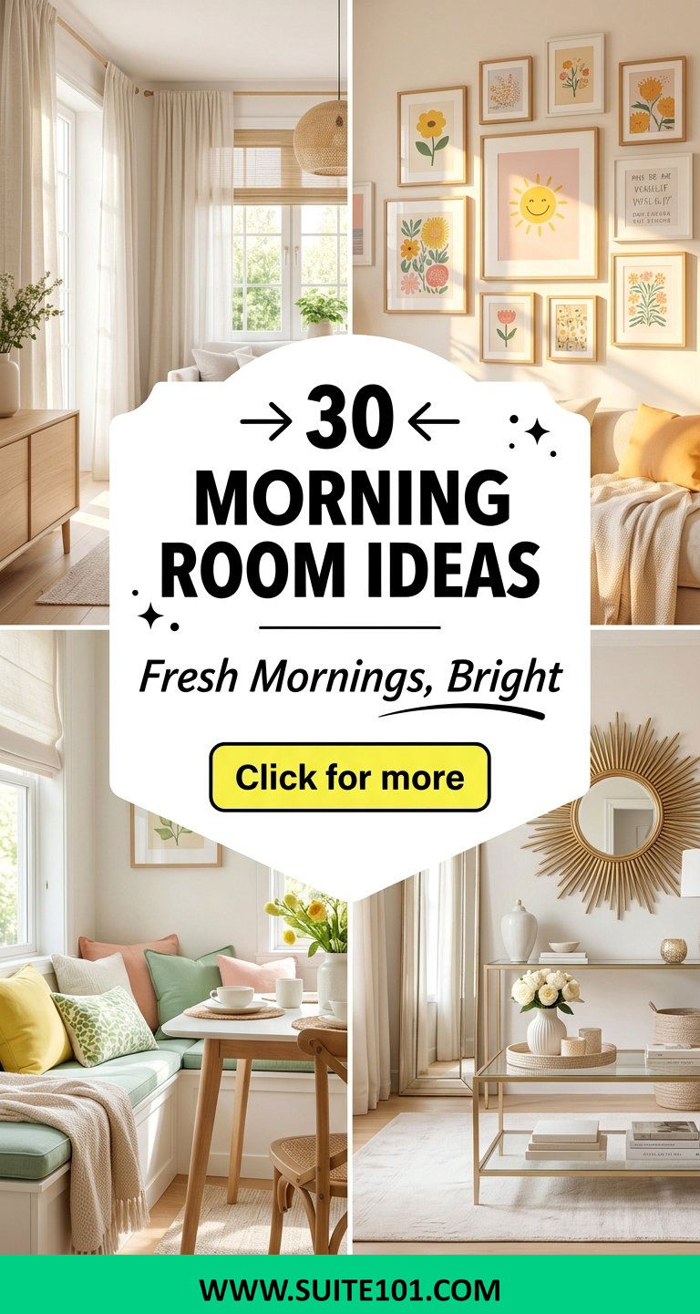 30 Morning Room Ideas Bright Decor Tips for Fresh Mornings - 30 Morning Room Ideas: Bright Decor Tips for Fresh Mornings