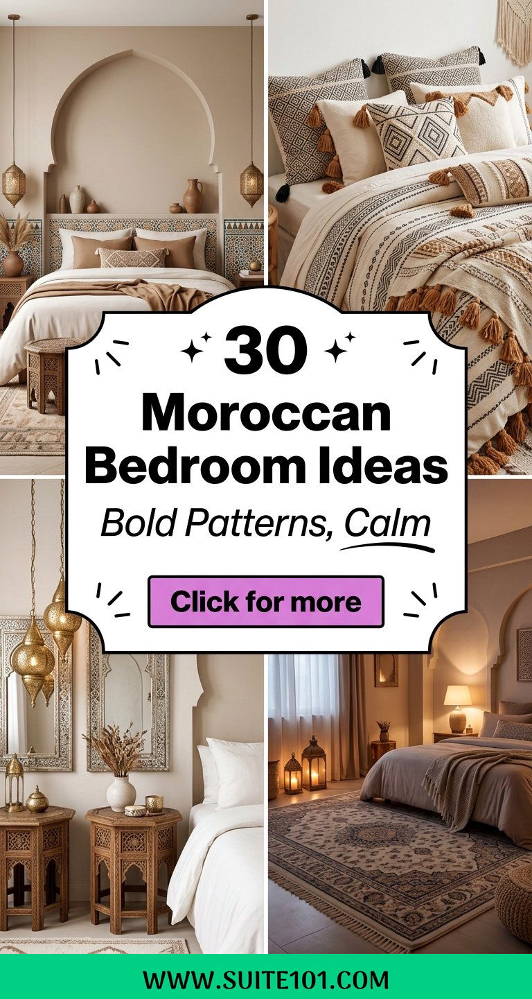 30 Moroccan Bedroom Ideas for Bold Patterns and Relaxing Nights - 30 Moroccan Bedroom Ideas for Bold Patterns and Relaxing Nights