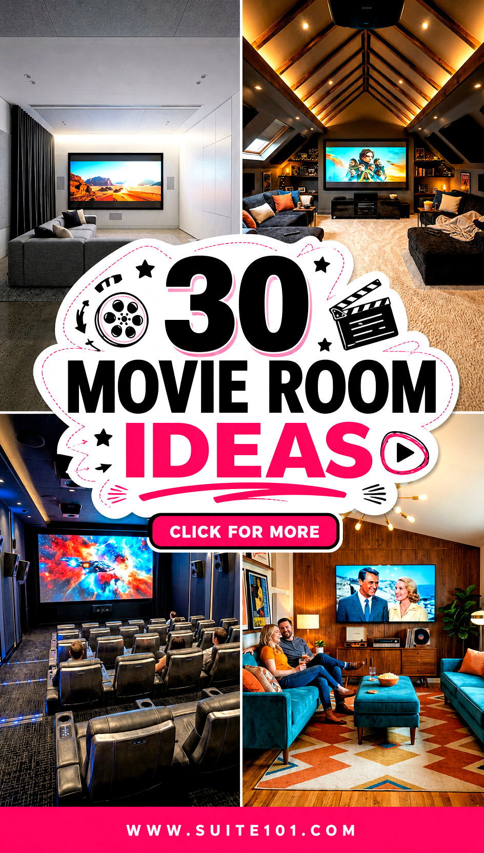 30 Movie Room Ideas Transform Nights With Home Theater Vibes - 30 Movie Room Ideas: Transform Nights With Home Theater Vibes