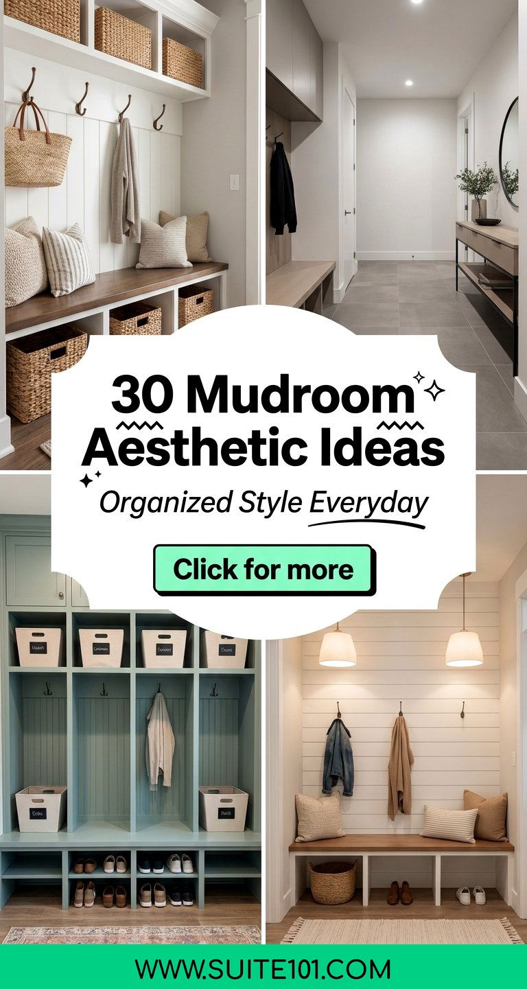 30 Mudroom Aesthetic Ideas to Keep Life Organized in Style - 30 Mudroom Aesthetic Ideas to Keep Life Organized in Style