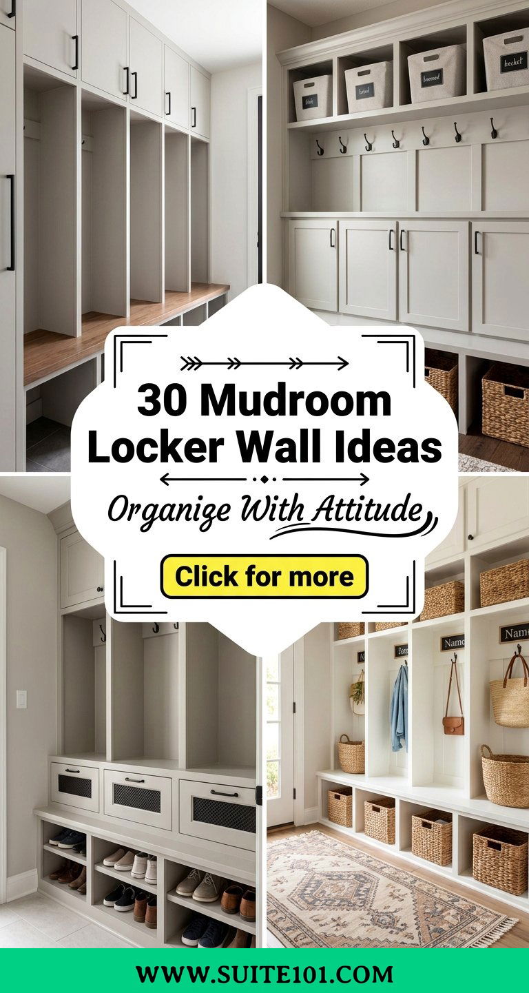 30 Mudroom Locker Wall Ideas for Tough-Love Organization - 30 Mudroom Locker Wall Ideas for Tough-Love Organization