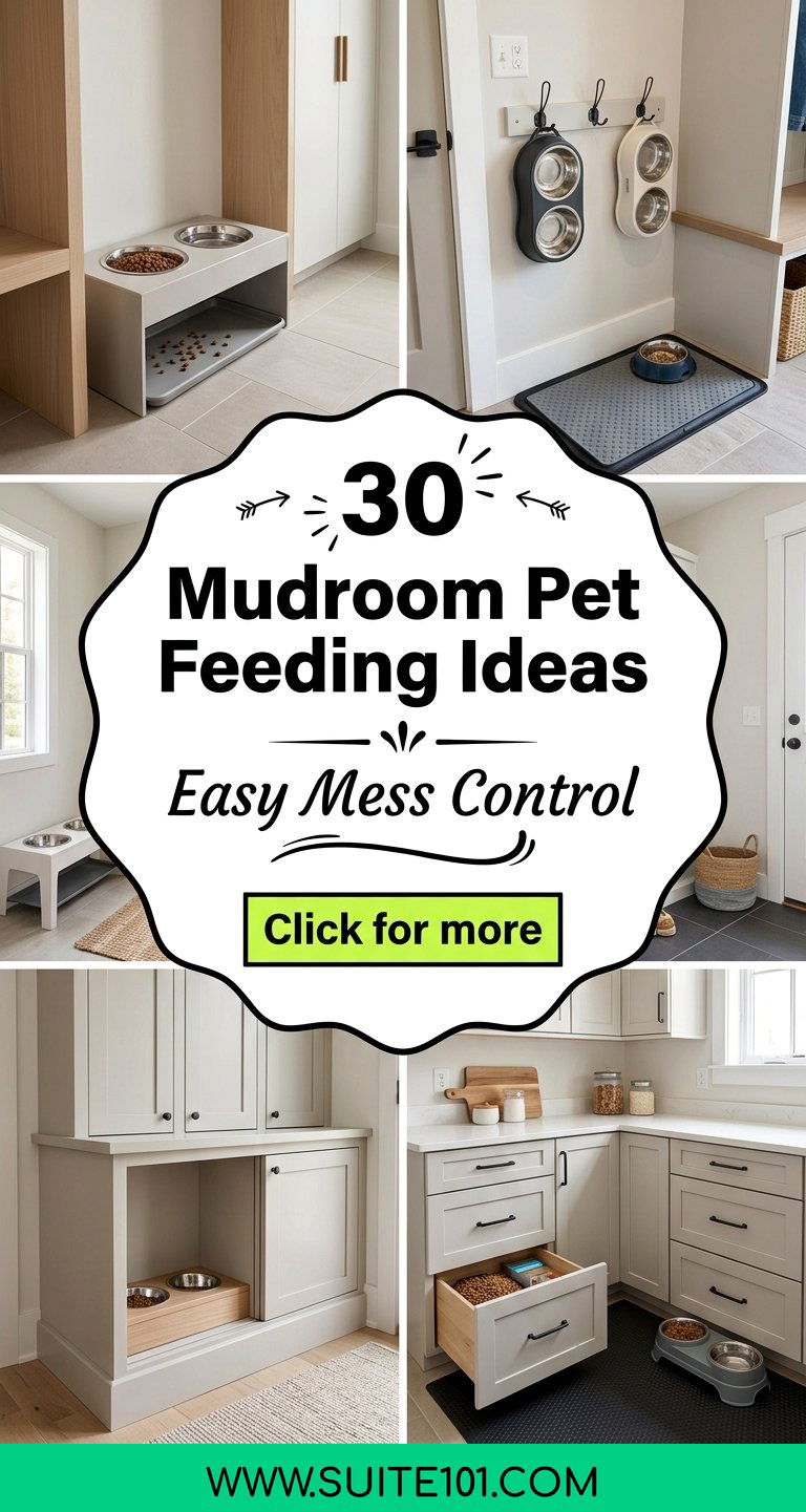 30 Mudroom Pet Feeding Ideas Easy Mess Control With Bowls - 30 Mudroom Pet Feeding Ideas Easy Mess Control With Bowls