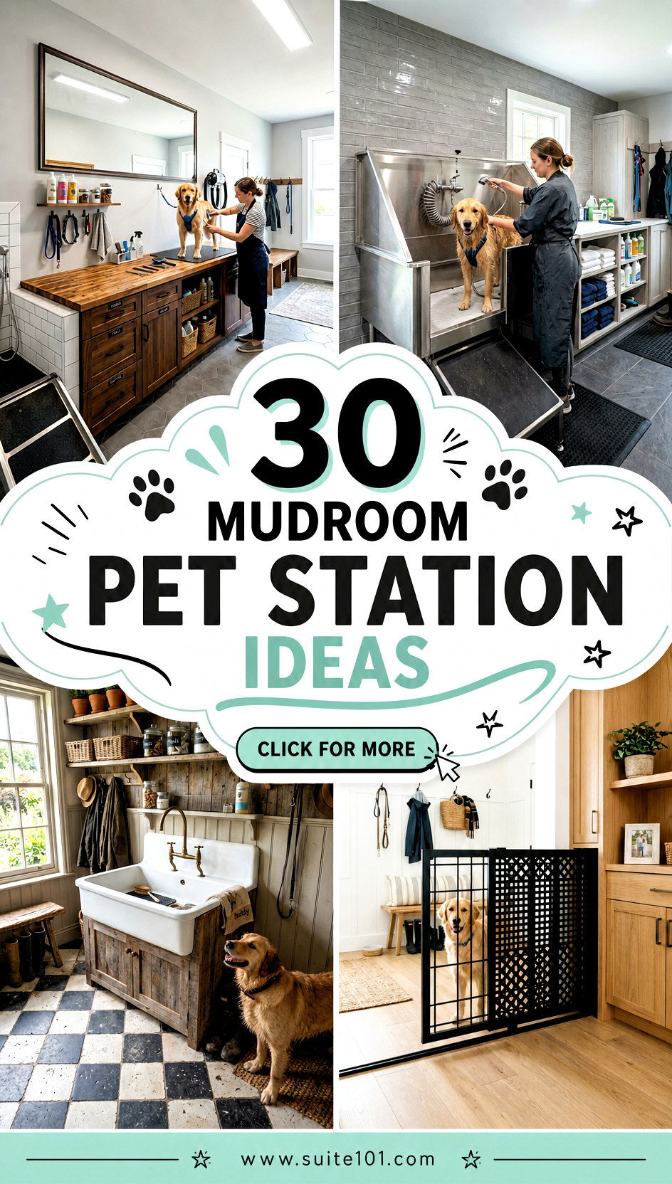 30 Mudroom Pet Station Ideas Keep Pets Ready and Floors Clean - 30 Mudroom Pet Station Ideas: Keep Pets Ready and Floors Clean