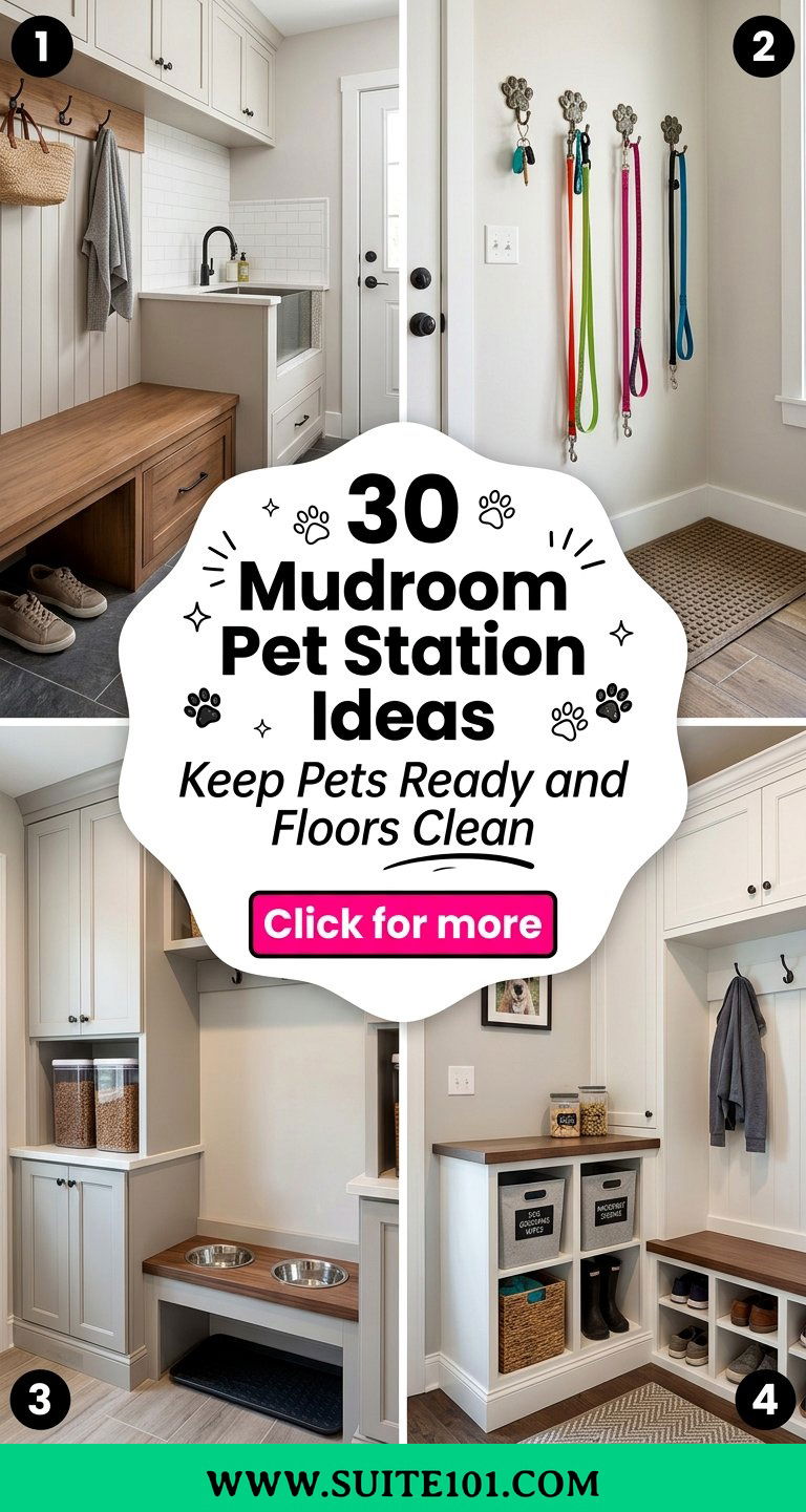 30 Mudroom Pet Station Ideas Keep Pets Ready and Floors Clean - 30 Mudroom Pet Station Ideas: Keep Pets Ready and Floors Clean
