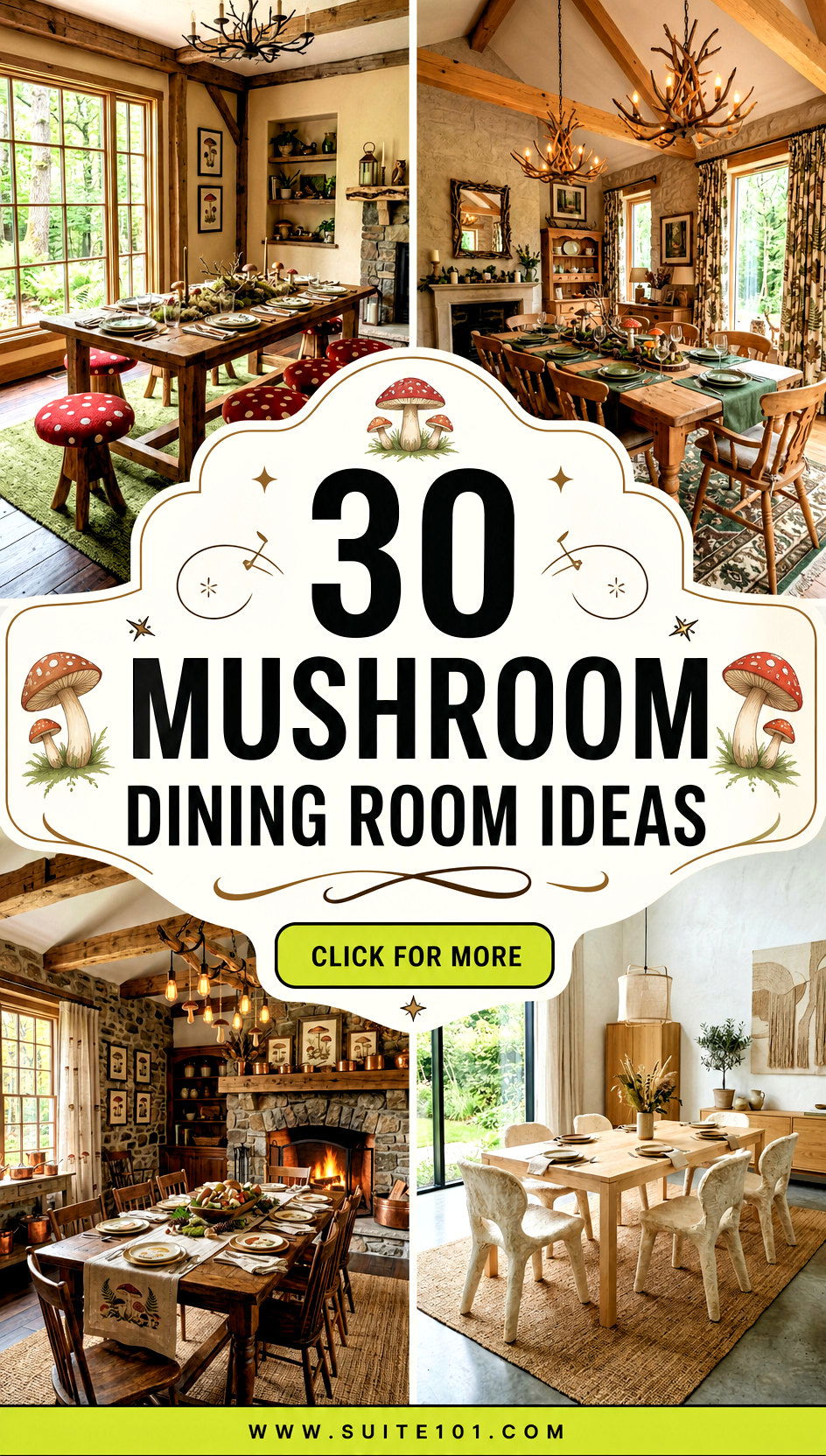 30 Mushroom Dining Room Ideas for Rich Neutrals and Style - 30 Mushroom Dining Room Ideas for Rich Neutrals and Style