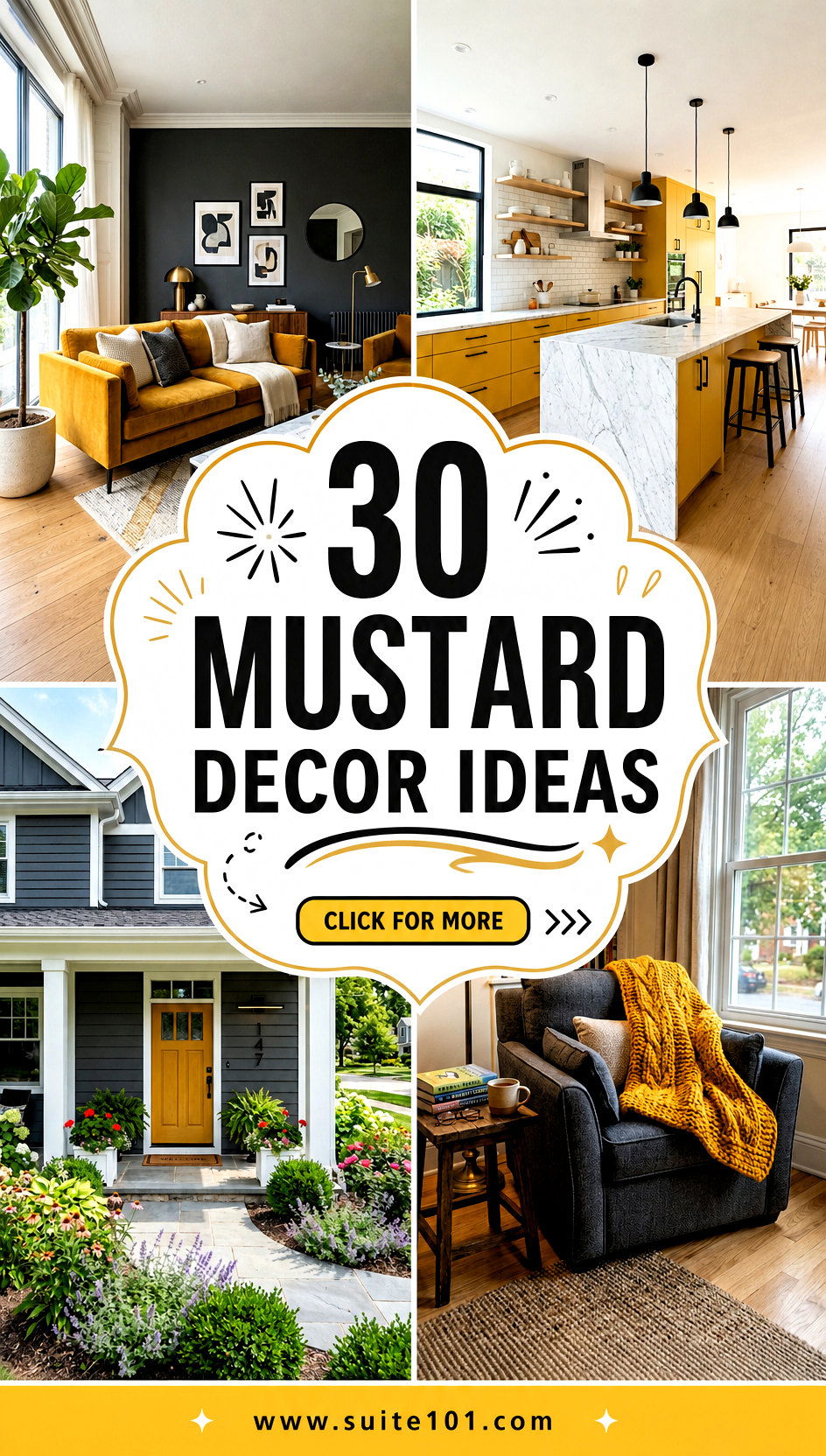 30 Mustard Decor Ideas Bold Warm Touches for Home Styling - 30 Mustard Decor Ideas Bold Warm Touches for Home Styling