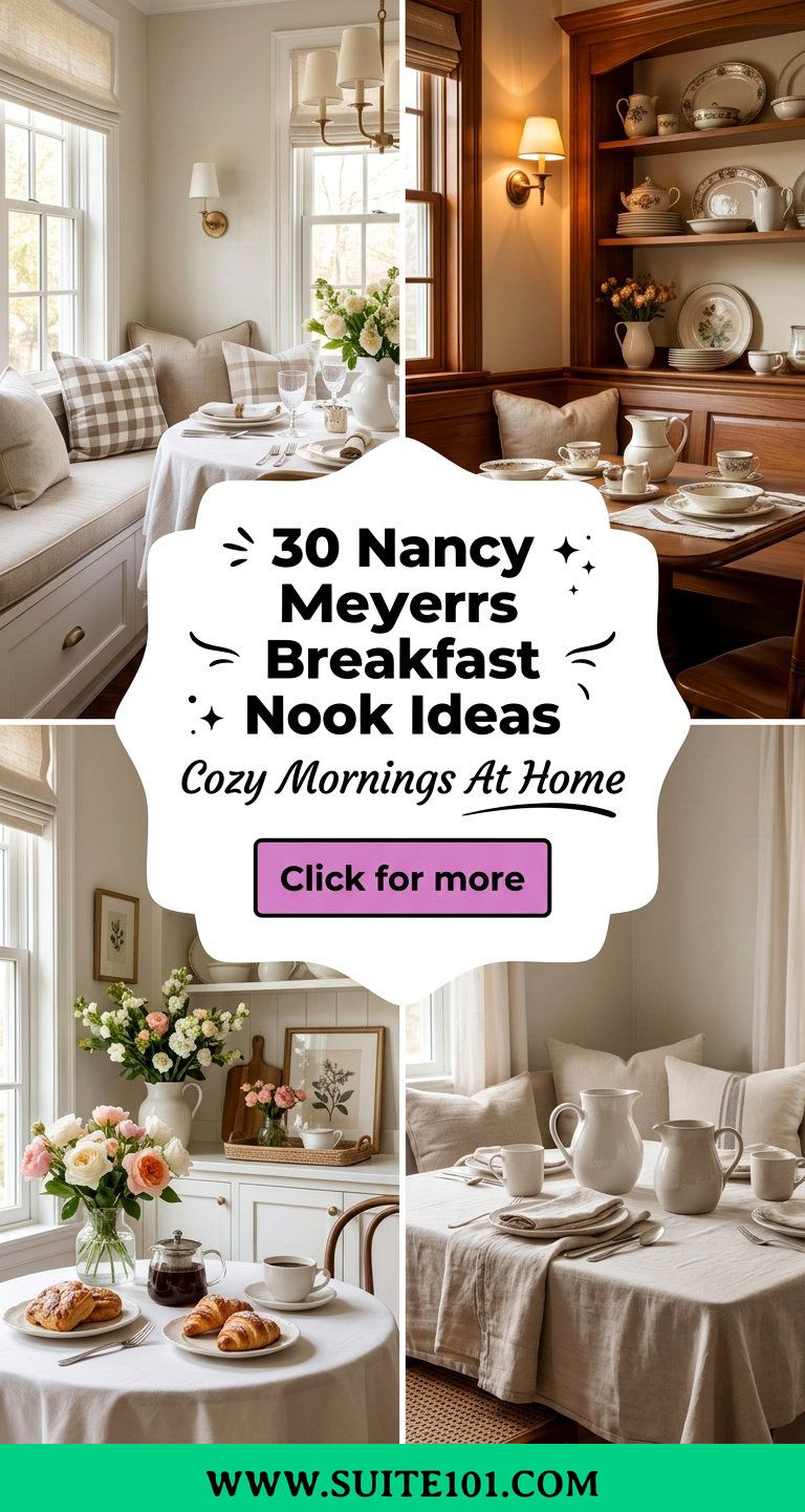 30 Nancy Meyers Breakfast Nook Ideas for Cozy Mornings At Home - 30 Nancy Meyers Breakfast Nook Ideas for Cozy Mornings At Home