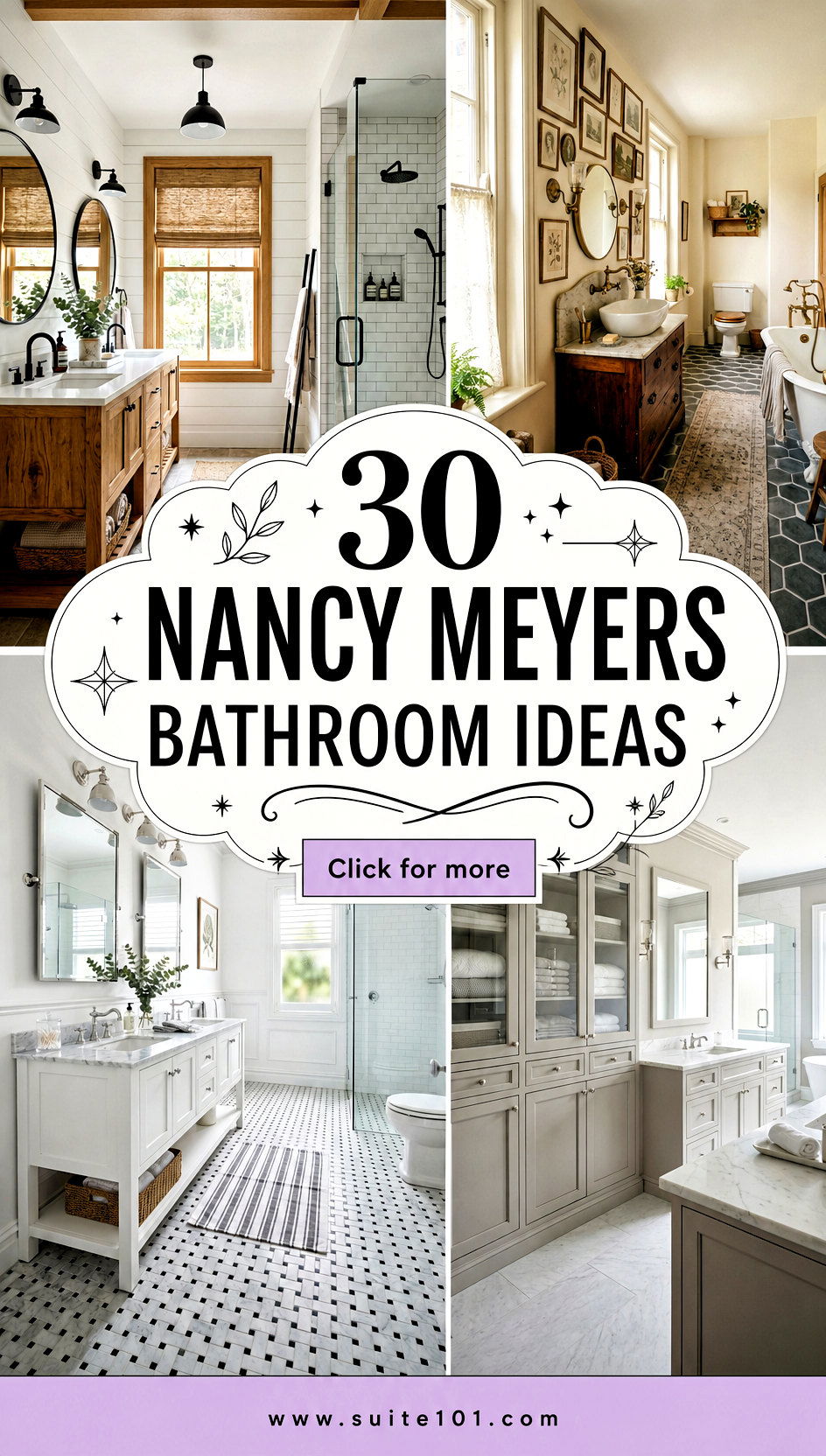 30 Nancy Meyers bathroom ideas for a Spa-Like Elegant Refresh - 30 Nancy Meyers bathroom ideas for a Spa-Like Elegant Refresh