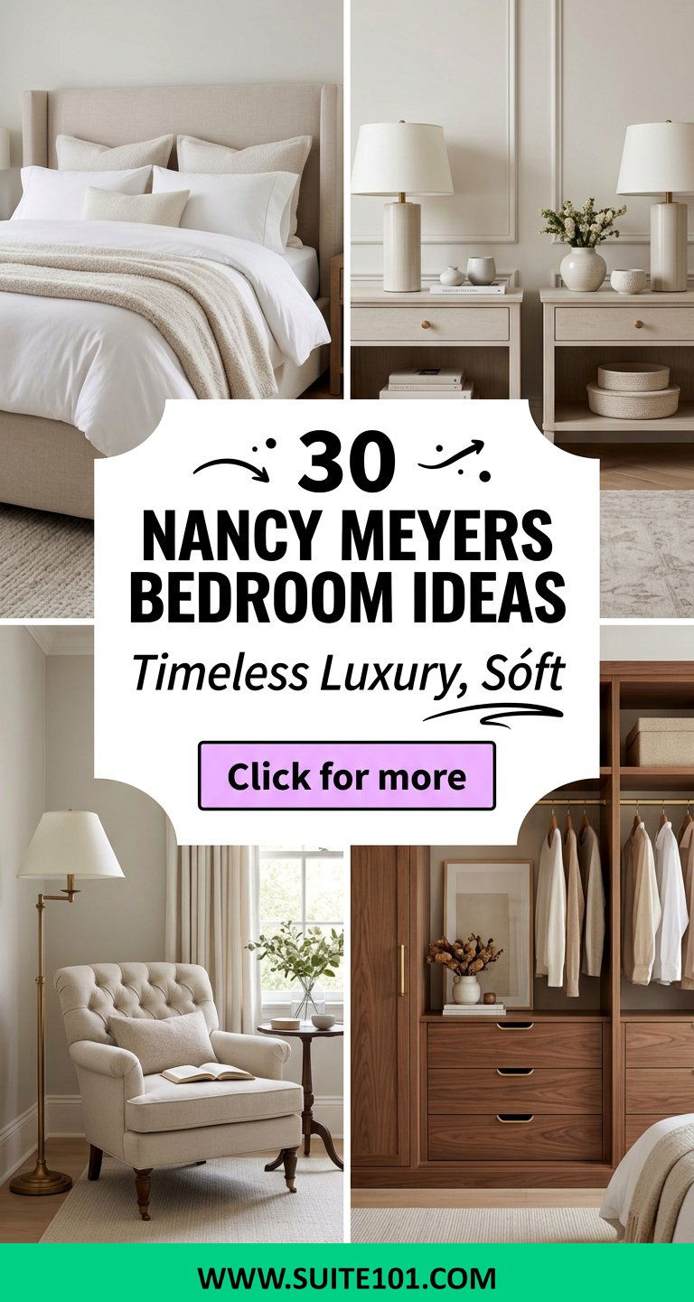 30 Nancy Meyers bedroom ideas for Timeless Luxury and Soft Style - 30 Nancy Meyers bedroom ideas for Timeless Luxury and Soft Style