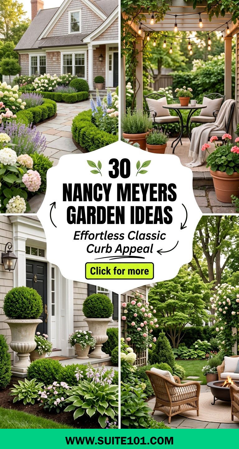 30 Nancy Meyers garden ideas for Effortless Classic Curb Appeal - 30 Nancy Meyers garden ideas for Effortless, Classic Curb Appeal