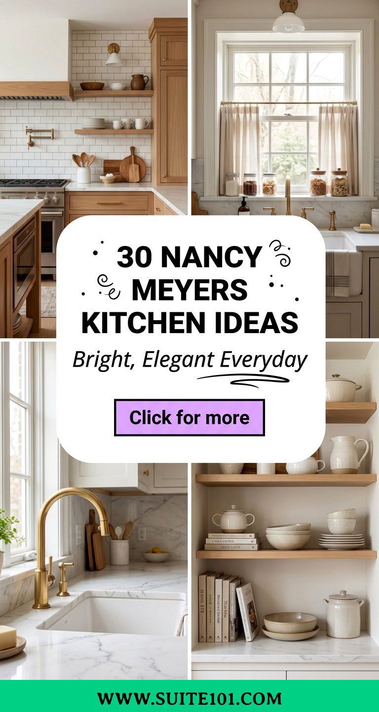30 Nancy Meyers kitchen ideas for a Bright Elegant Everyday - 30 Nancy Meyers kitchen ideas for a Bright, Elegant Everyday