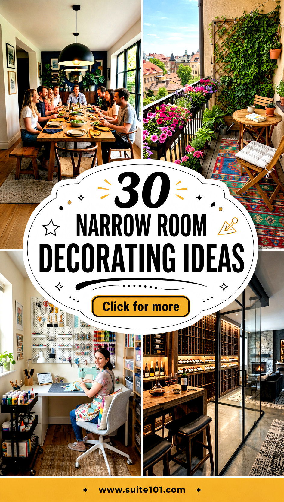 30 Narrow Room Decorating Ideas for Style Without the Clutter - 30 Narrow Room Decorating Ideas for Style Without the Clutter