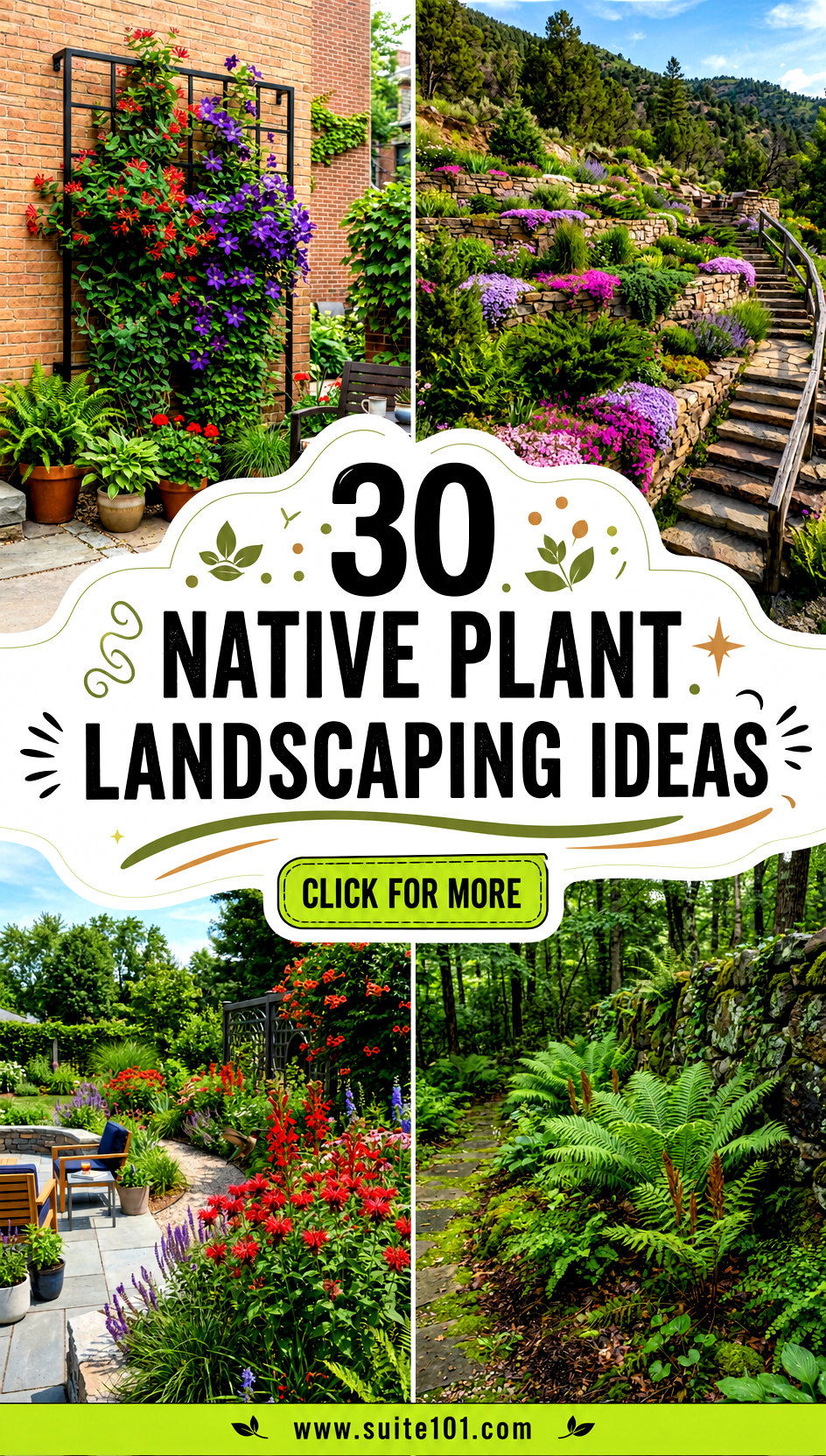 30 Native Plant Landscaping Ideas for a Water-Wise Gorgeous Yard - 30 Native Plant Landscaping Ideas for a Water-Wise, Gorgeous Yard