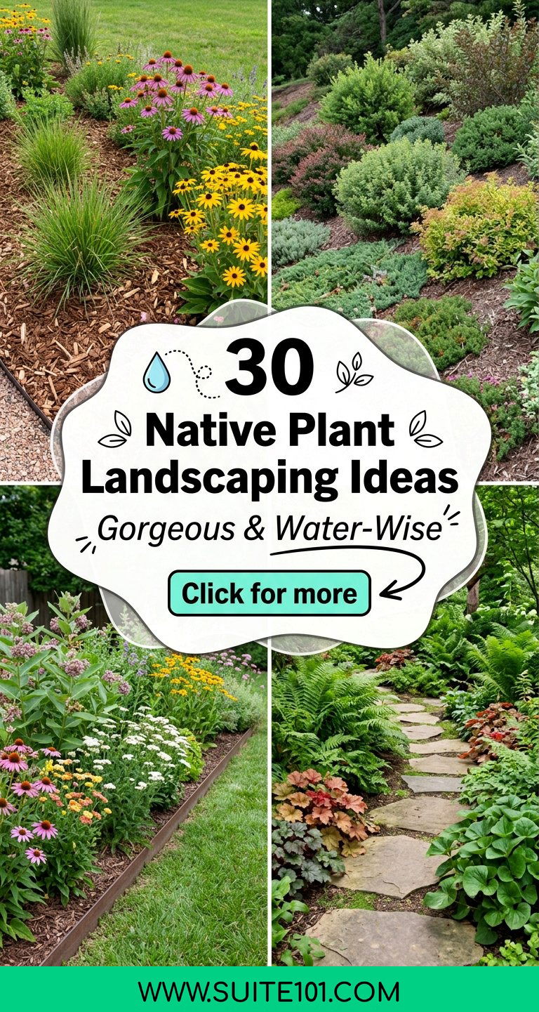 30 Native Plant Landscaping Ideas for a Water-Wise Gorgeous Yard - 30 Native Plant Landscaping Ideas for a Water-Wise, Gorgeous Yard