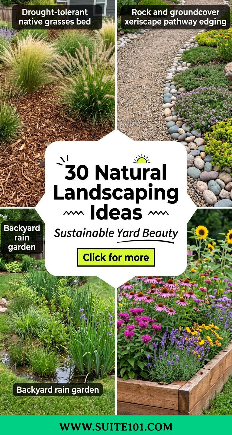 30 Natural Landscaping Ideas for a Beautiful Sustainable Yard - 30 Natural Landscaping Ideas for a Beautiful, Sustainable Yard