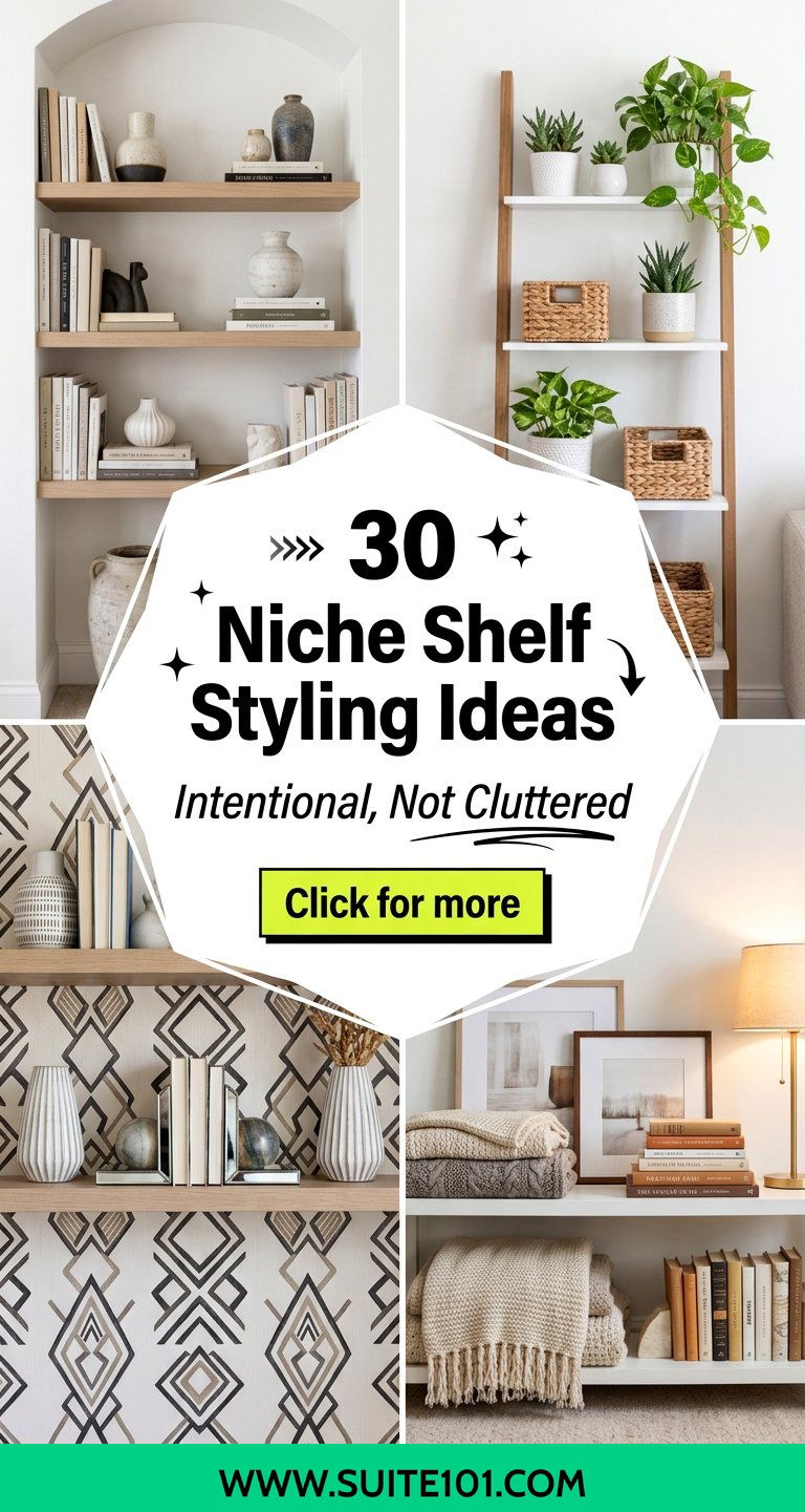 30 Niche Shelf Styling Ideas That Make Any Room Look Intentional - 30 Niche Shelf Styling Ideas That Make Any Room Look Intentional