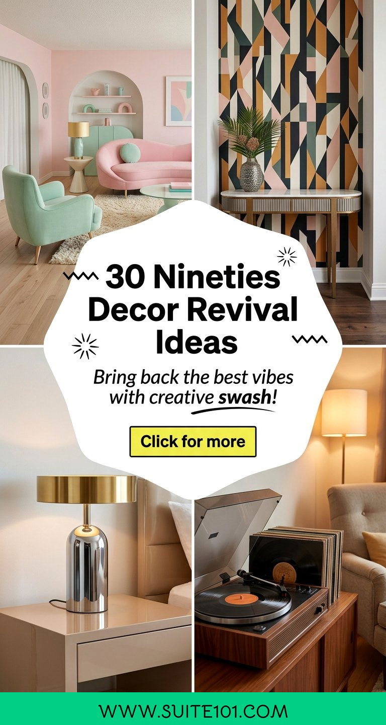 30 Nineties Decor Revival Ideas to Bring Back the Best Vibes - 30 Nineties Decor Revival Ideas to Bring Back the Best Vibes
