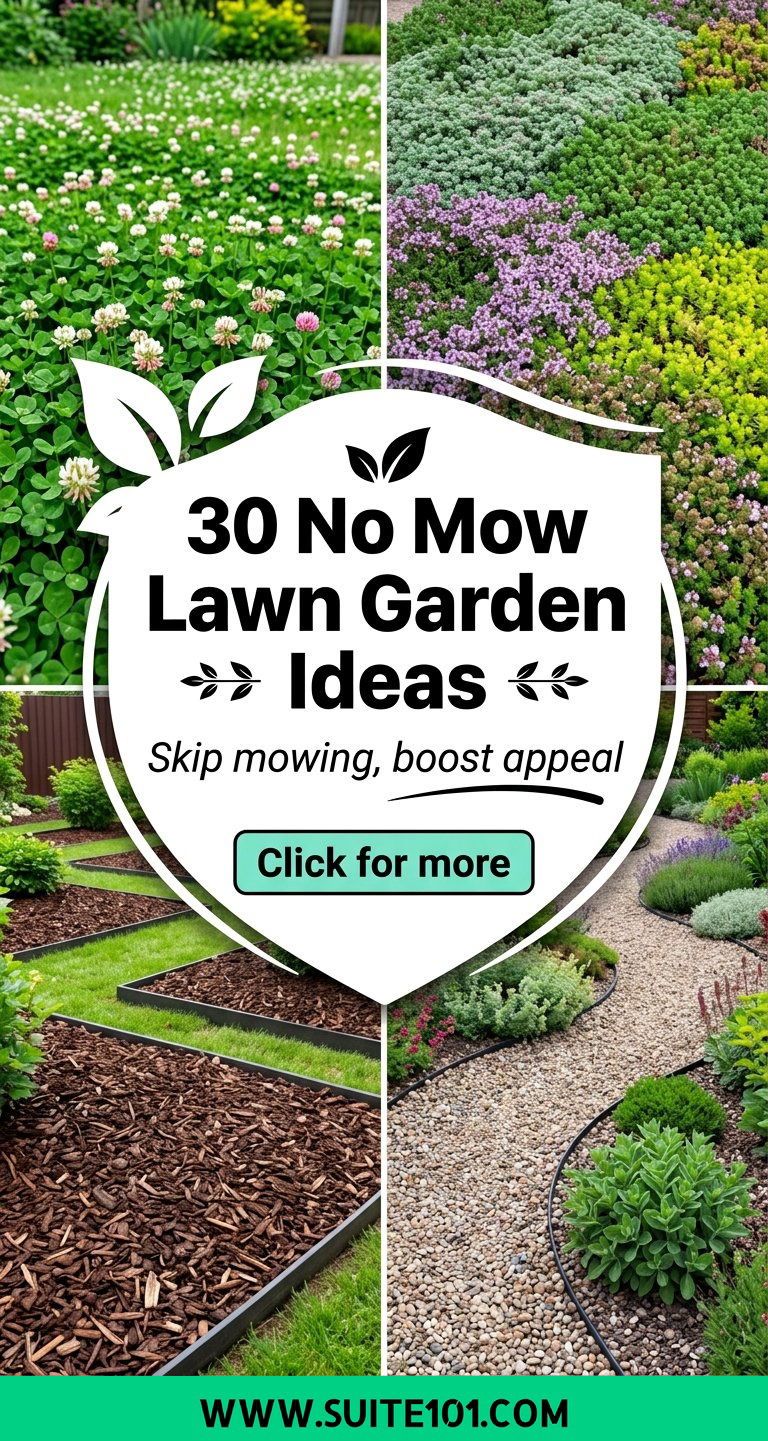 30 No Mow Lawn Garden Ideas to Skip Mowing and Boost Curb Appeal - 30 No Mow Lawn Garden Ideas to Skip Mowing and Boost Curb Appeal